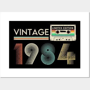 Vintage 1984 Limited Cassette Posters and Art